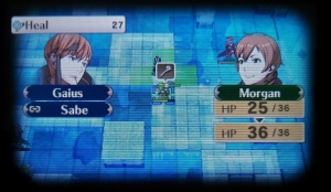 Gaius heals Morgan in battle! Their first meeting... =)